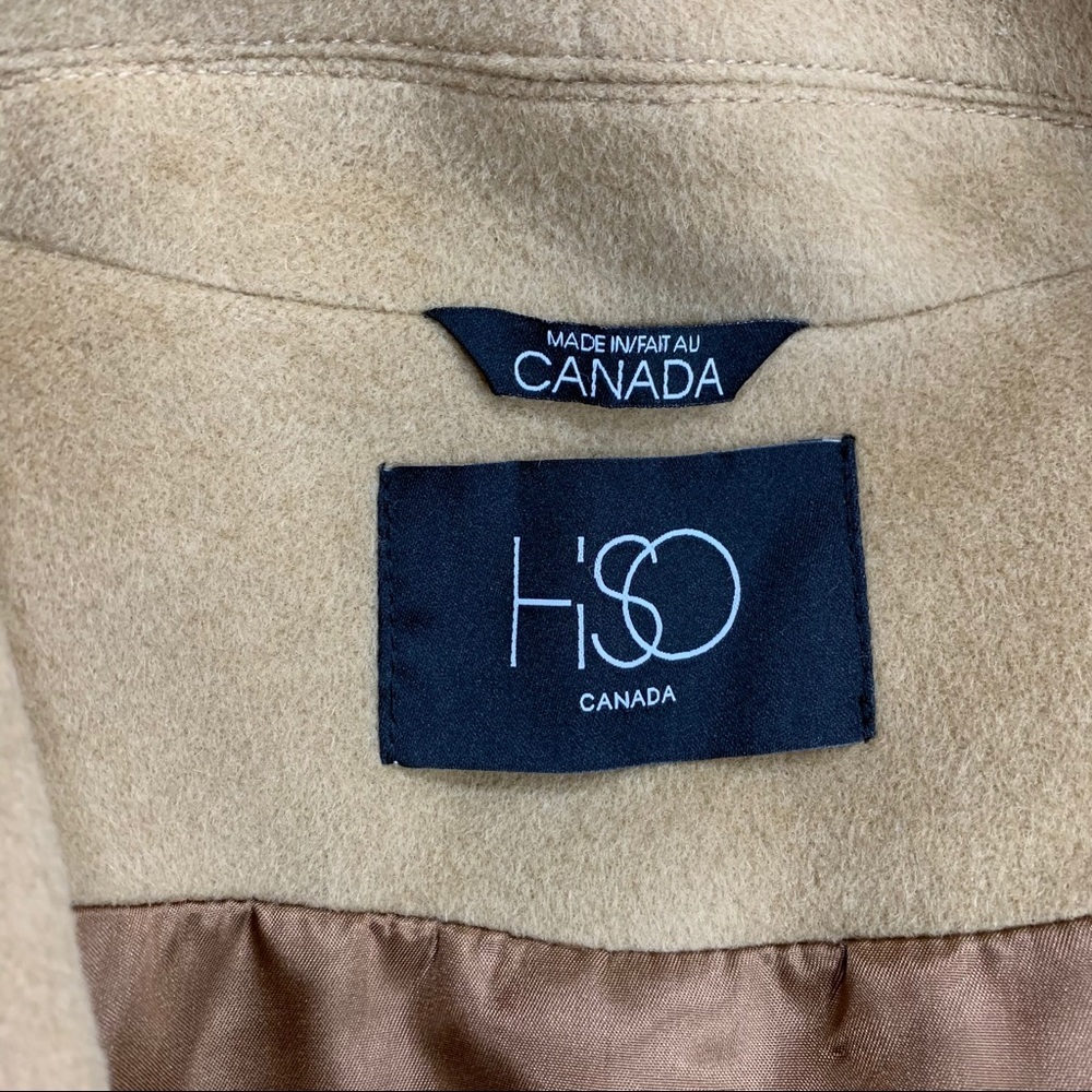 🎁 Women's HiSO Alpaca Blend Wrap Coat - Picture 8 of 10